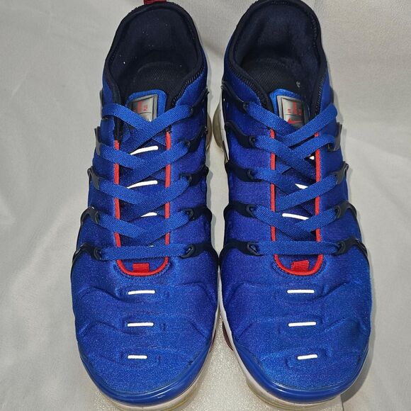 Nike Air VaporMax Plus Racer Blue - Size 9.5 - Nike Men\'s Blue and Red Trainers main image 8